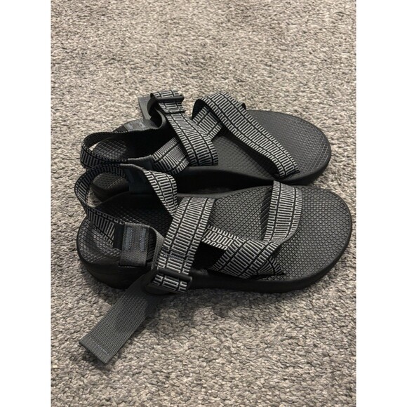Chaco Sandal Men’s Size 10 Mega Z Cloud Sport Sandal Wide Strap Black - Picture 1 of 7